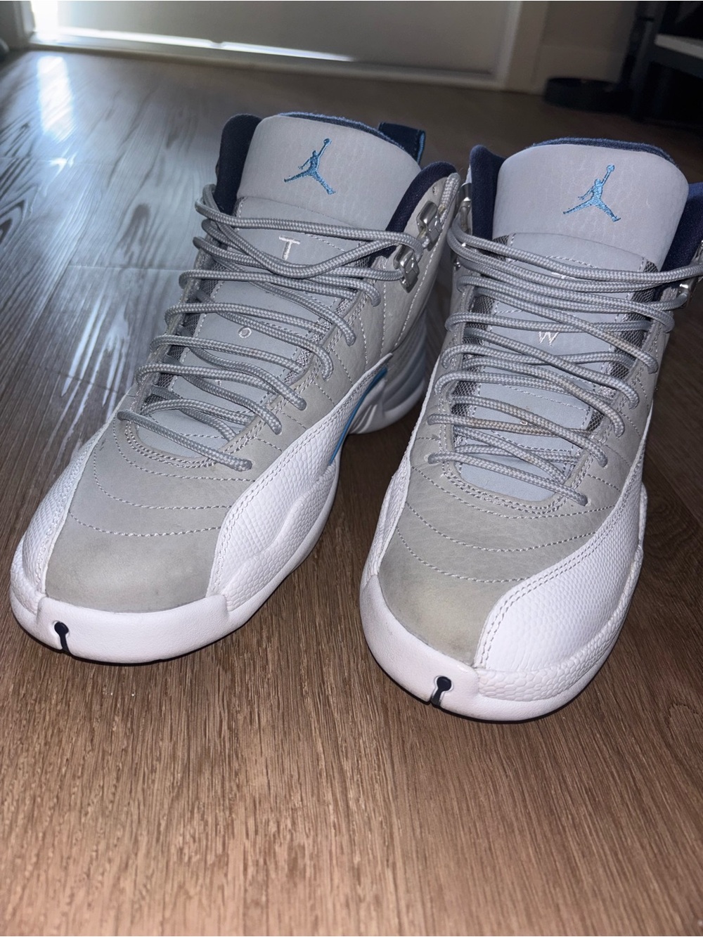 Jordan Air Jordan 12 Retro 'Grey University Blue' Sneakers US 8
